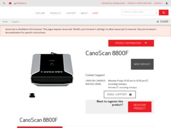 canoscan 8800f software windows 10